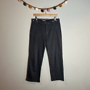Anthropologie Pilcro grey relaxed chino casual pants